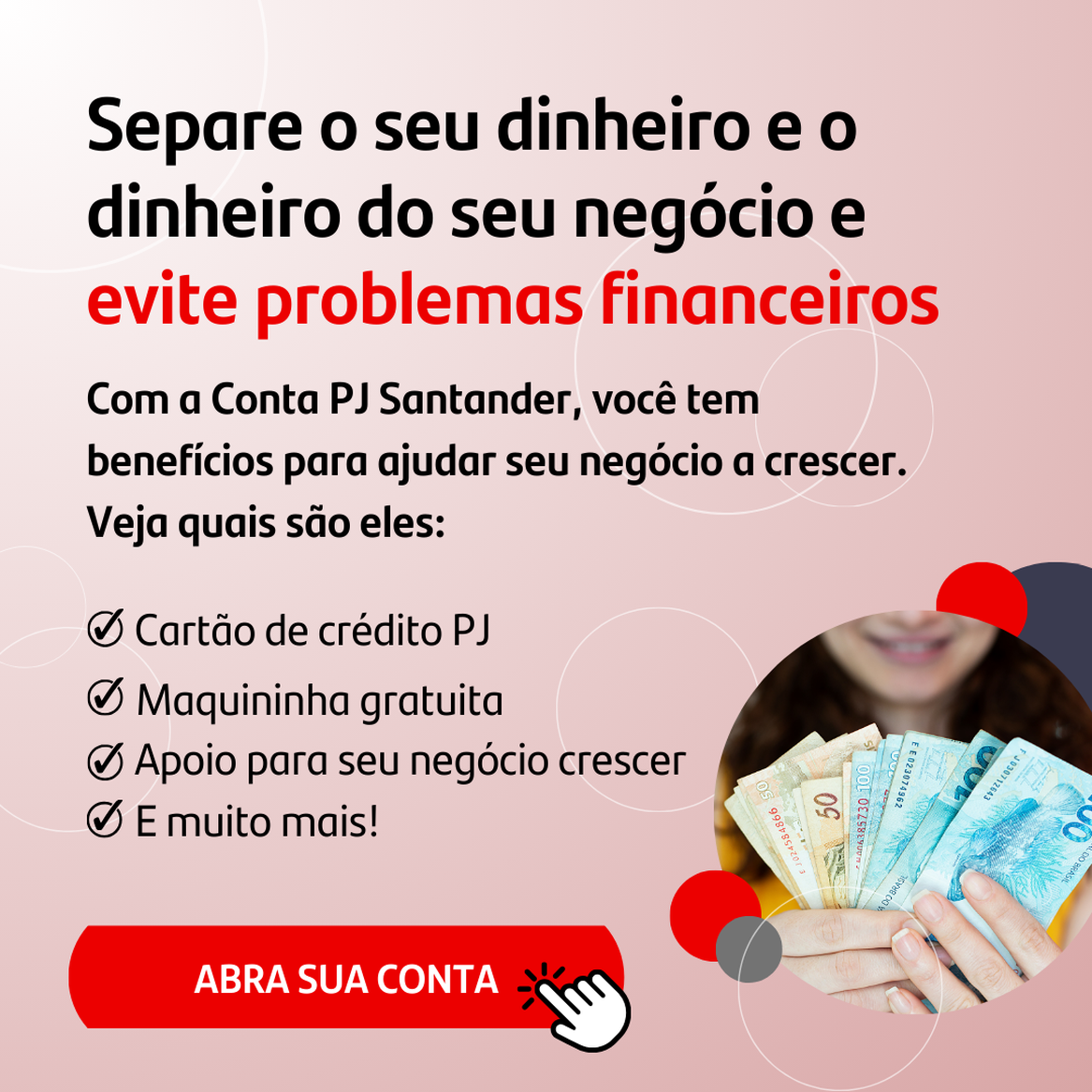 Evite problemas financeiros e abra sua conta PJ